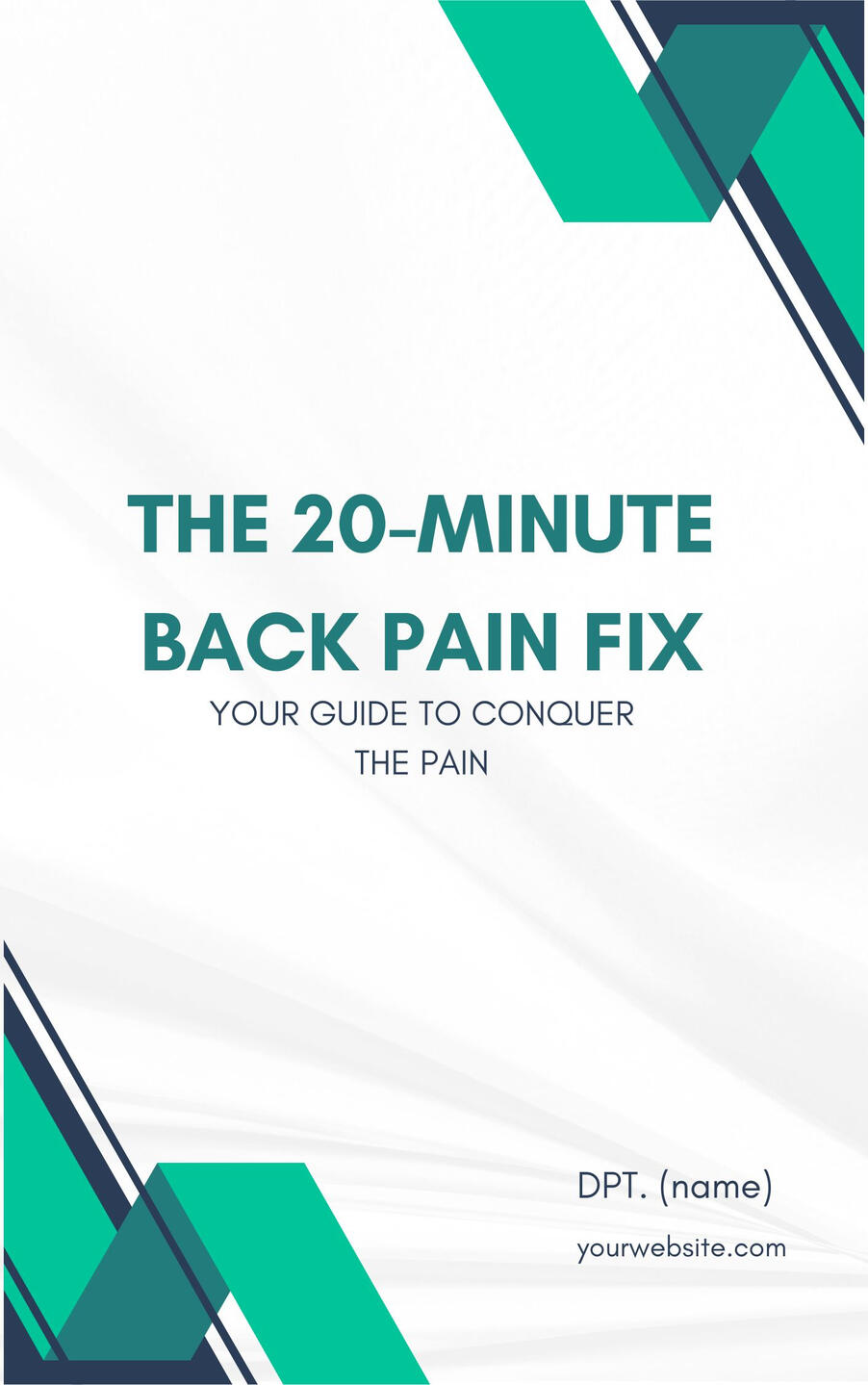 The 20-mintutes back pain fix